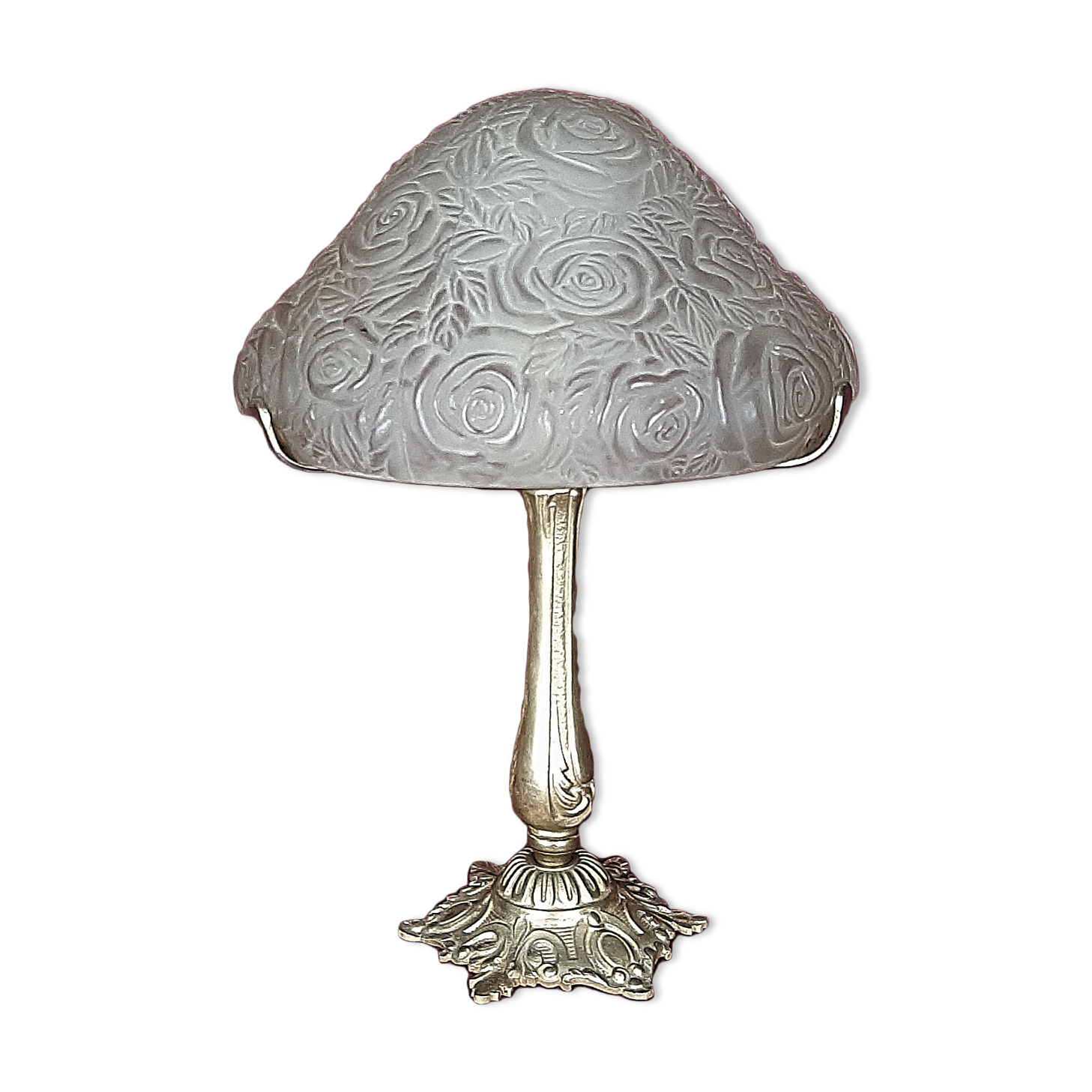 Lampe d'époque art deco 36 cm hauteur x 25cm diamètre