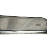 Service à café égoïste sur plateau métal argenté vers 1960