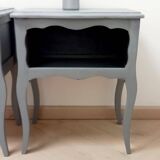Pair of antique bedside tables
