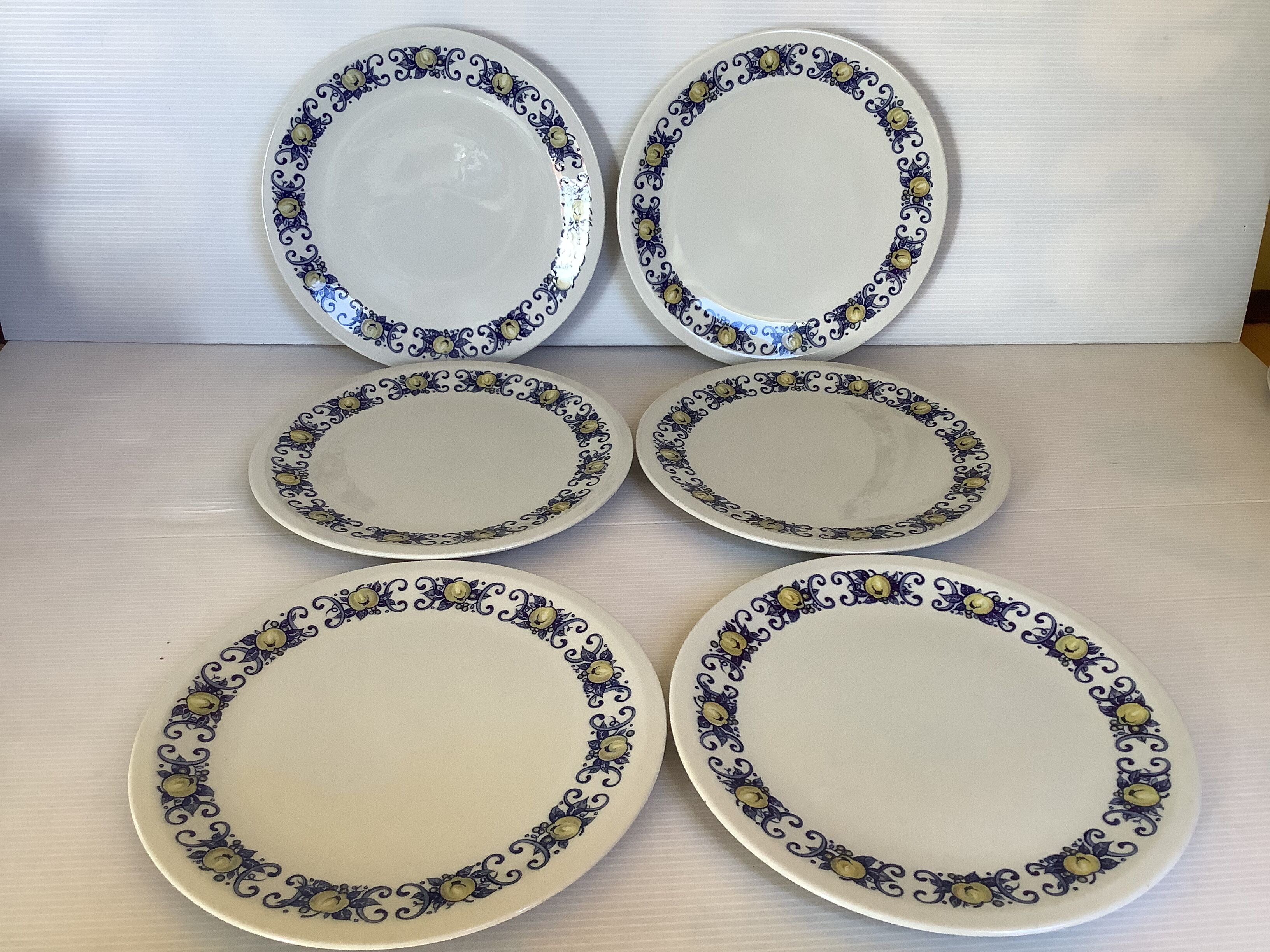6 dessert plates Cadiz Villeroy and Boch