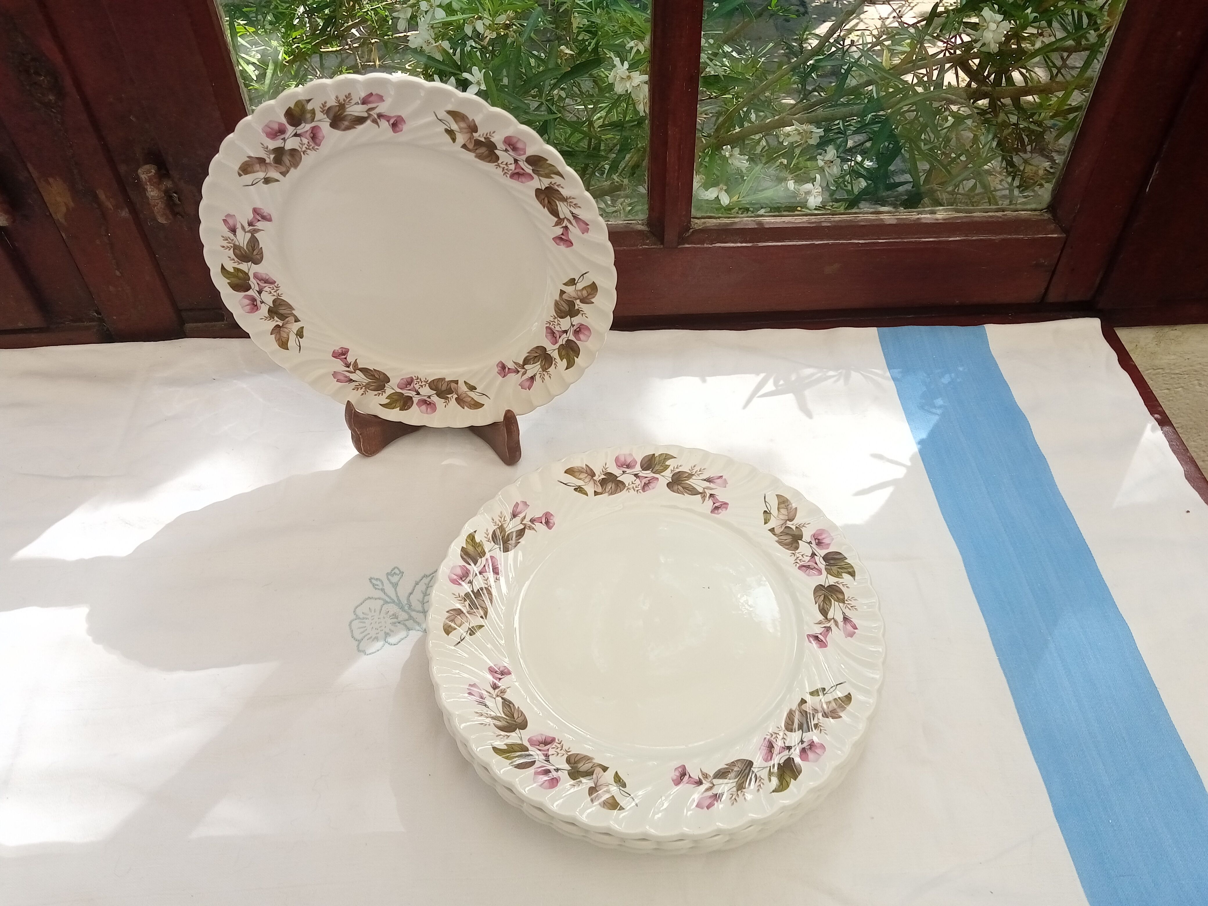 6 flat plates KG Lunéville