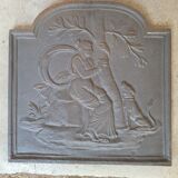 Cast iron chimney plate
