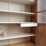 Raw wood display case