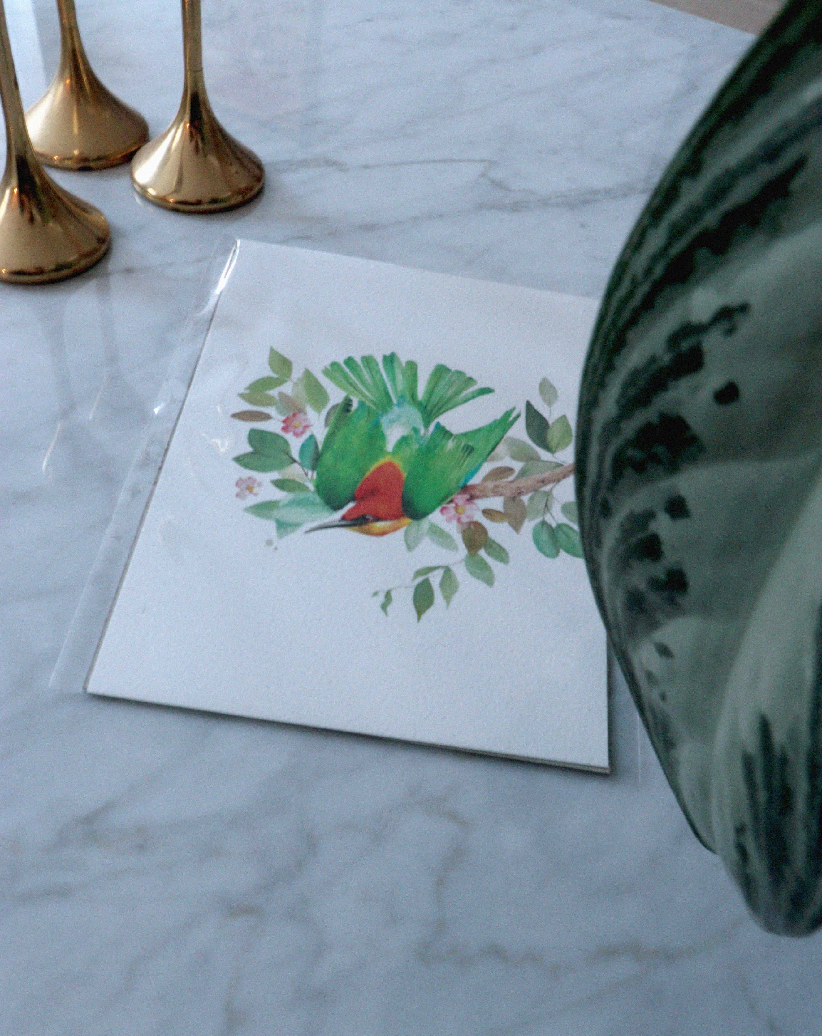Leschenault Bee-eater - A5 print
