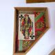 Yellow dwarf game wooden box manufactured by jlr paris early 20th century