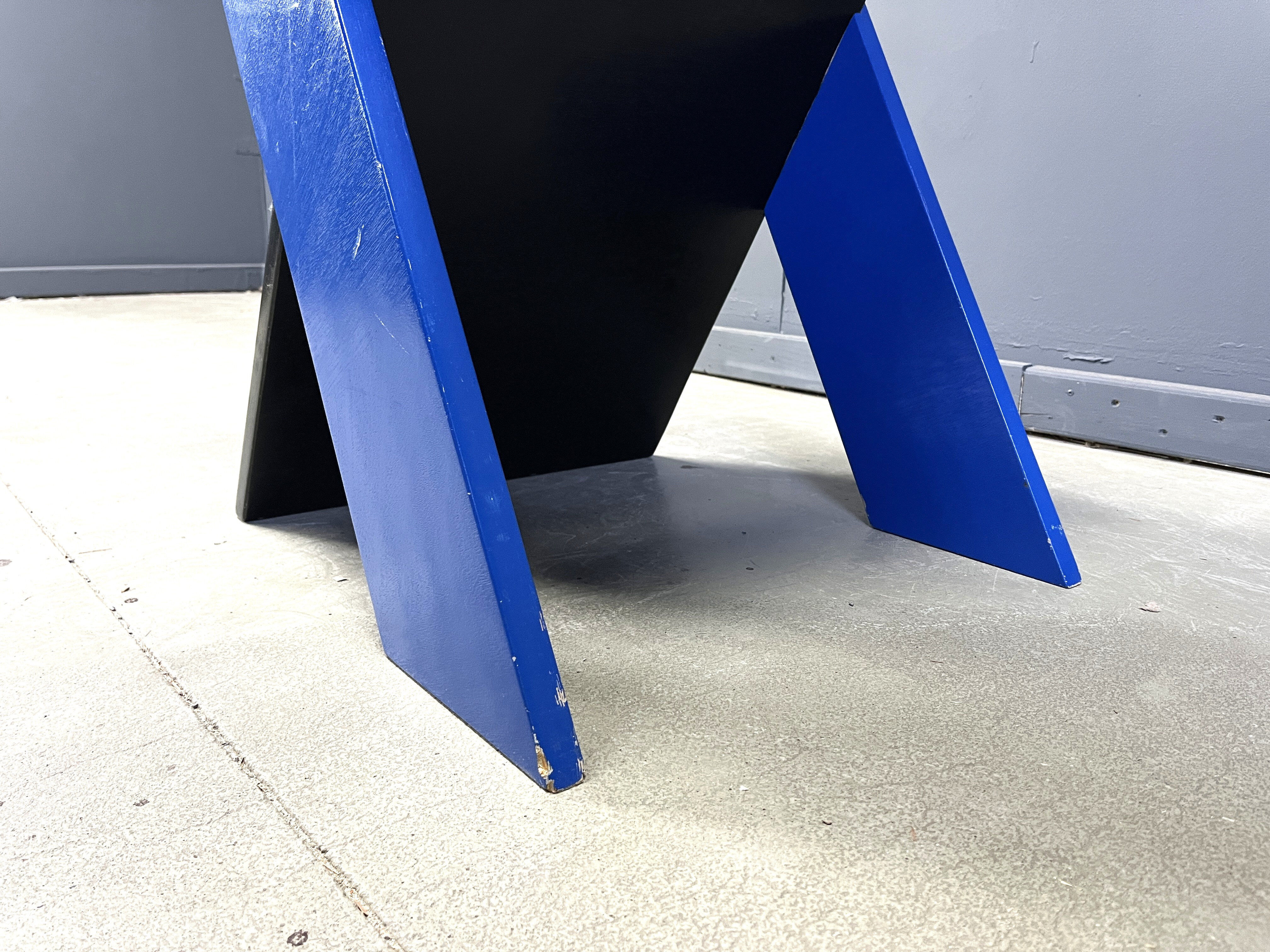 Colourful postmodern armchair, 1980s