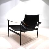 Tecta D99 leather lounge chair by Hans Könecke