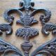 Ornement garniture arabesque en fonte