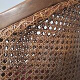 Louis XV caned office chair, 19th century