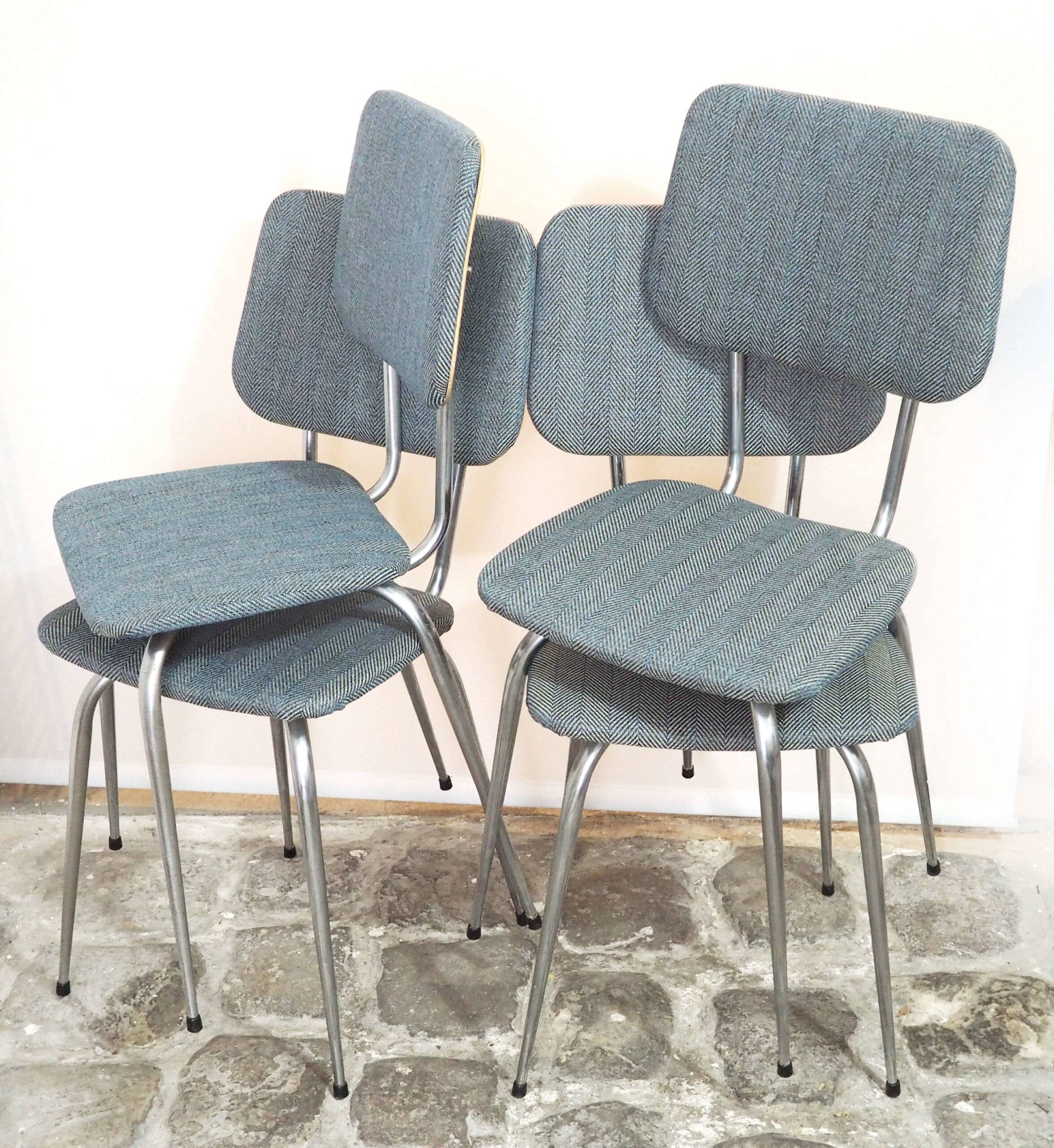 Series 4 reupholstered chairs