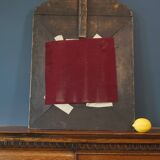 Napoleon III brass mirror 46x73cm