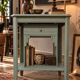 Vintage console in oak Art Deco style