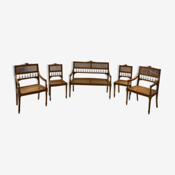 Set armchairs canages