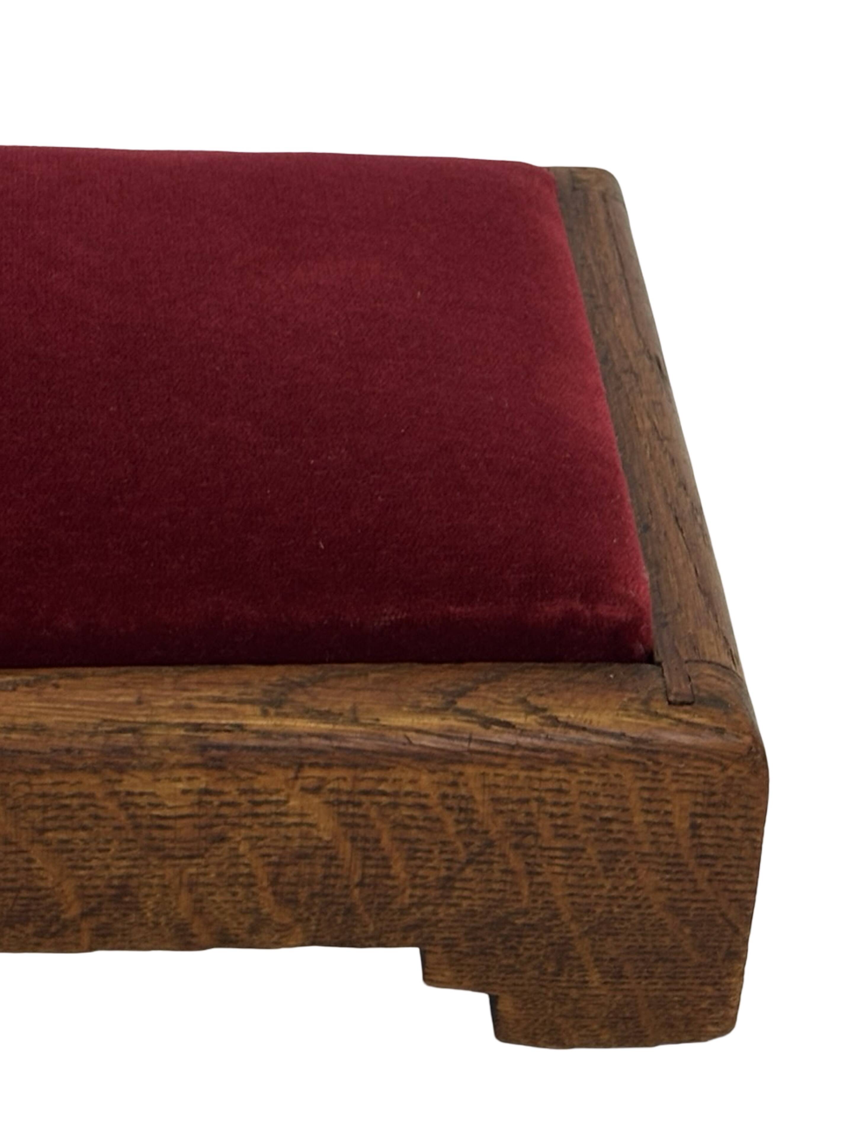 Art Deco footstool foot rest minimalist 30's design