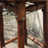 vintage wooden stool