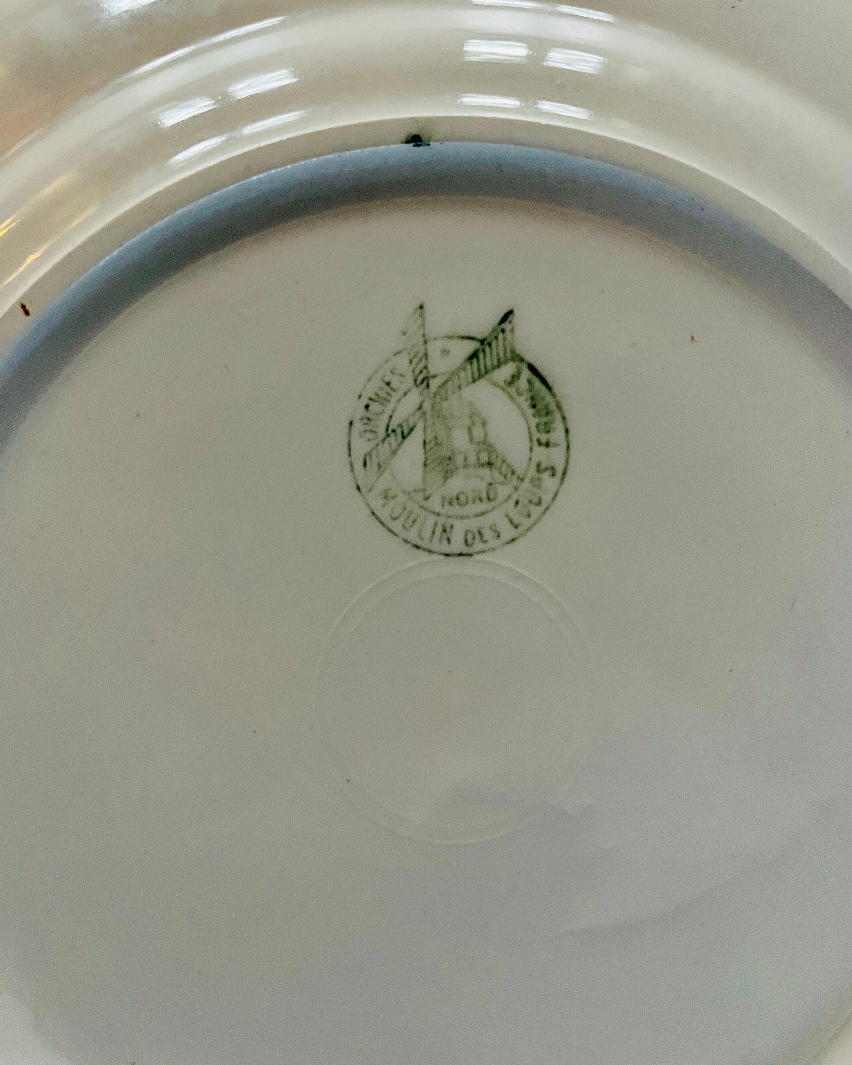 12 flat plate Moulin des Loups Orchies
