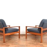 Mid-Century Danish Teak Armchairs, 1970s, Set of 2