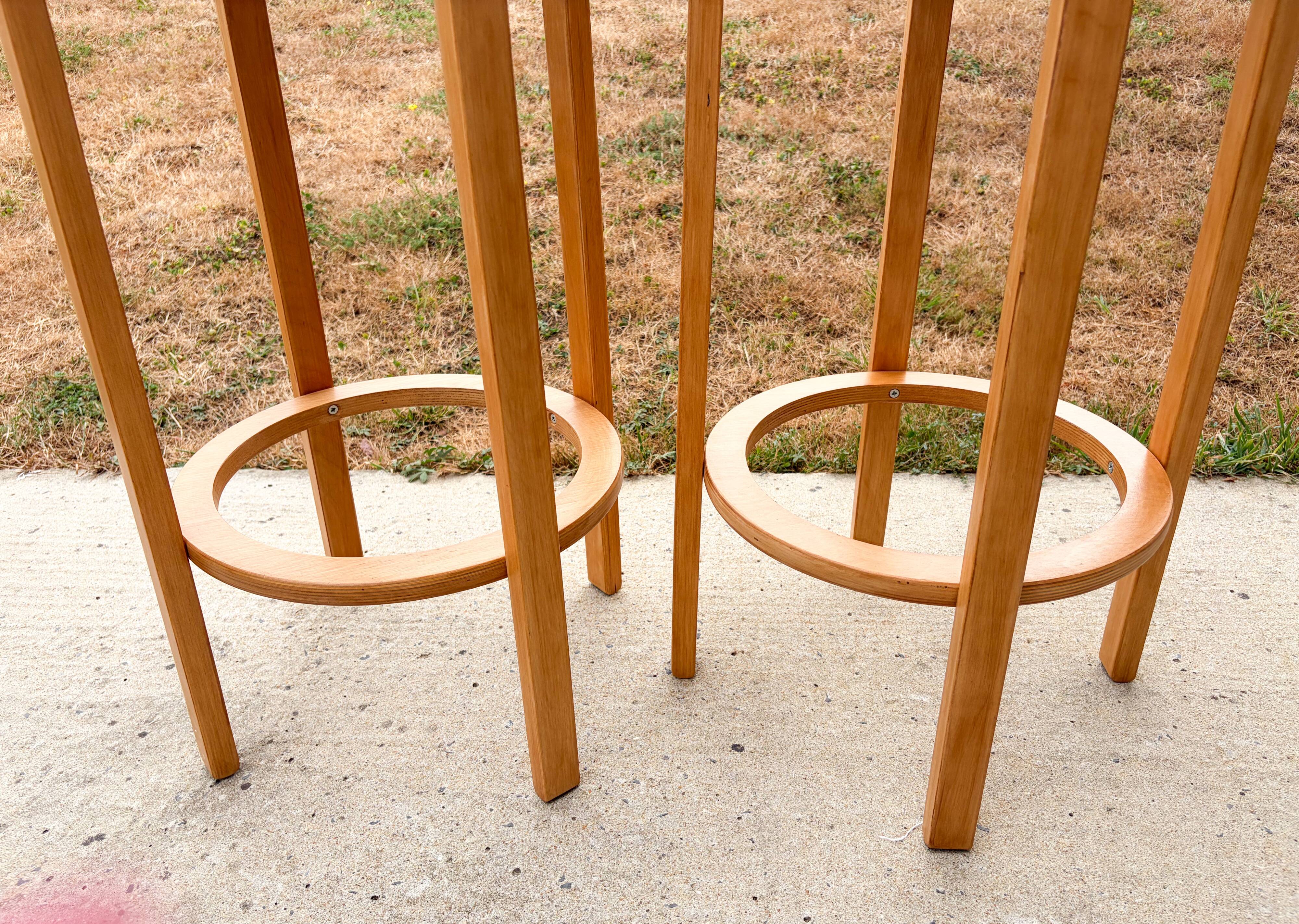 Pair of high stools, Frosta, IKEA, 1980s/90s