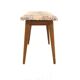Scandinavian stool in birch, Sweden, 1960
