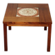 Table basse en palissandre et céramique