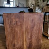 Walnut bar cabinet