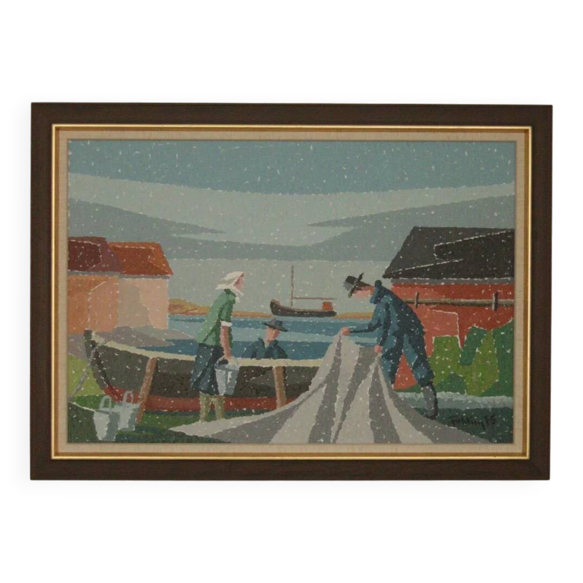 « Pêcheur » de Gunnar Fohlin, 1975