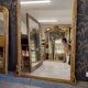 Antique 19th century mirror 184 x 108