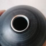Signed ceramic ball vase