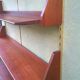 Adjustable shelf in teak, model WK 192, by Dieter Reinhold for WK MÖBEL