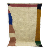 Handmade wool berber rug 250 x 150 cm