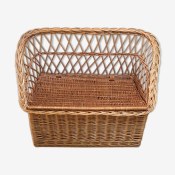 Rattan toy box