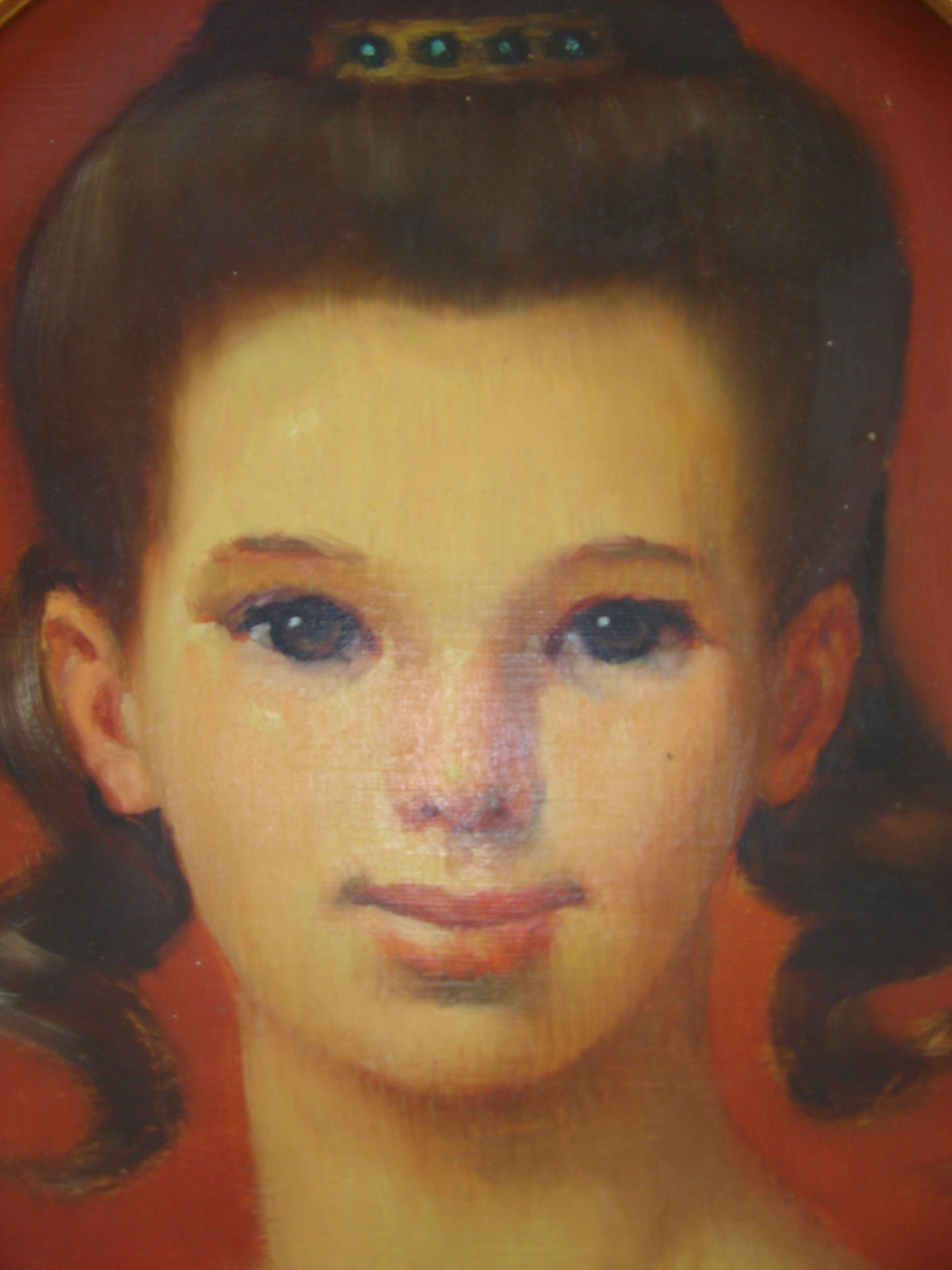 Portrait young girl