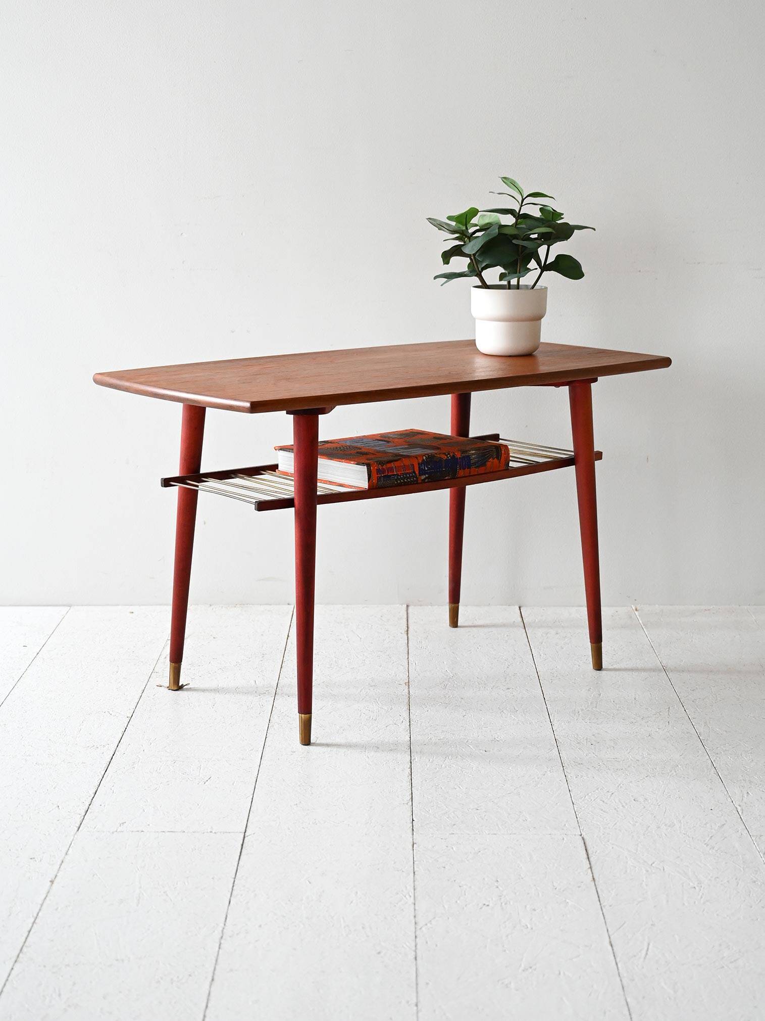 1960s Scandinavian teak coffee table