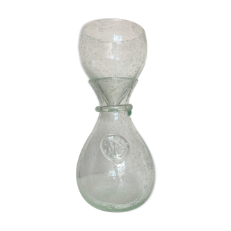 Product BHV pastis decanter and its ice funnel 1970