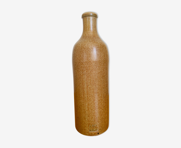 Bouteille en grès céramique M.K.M