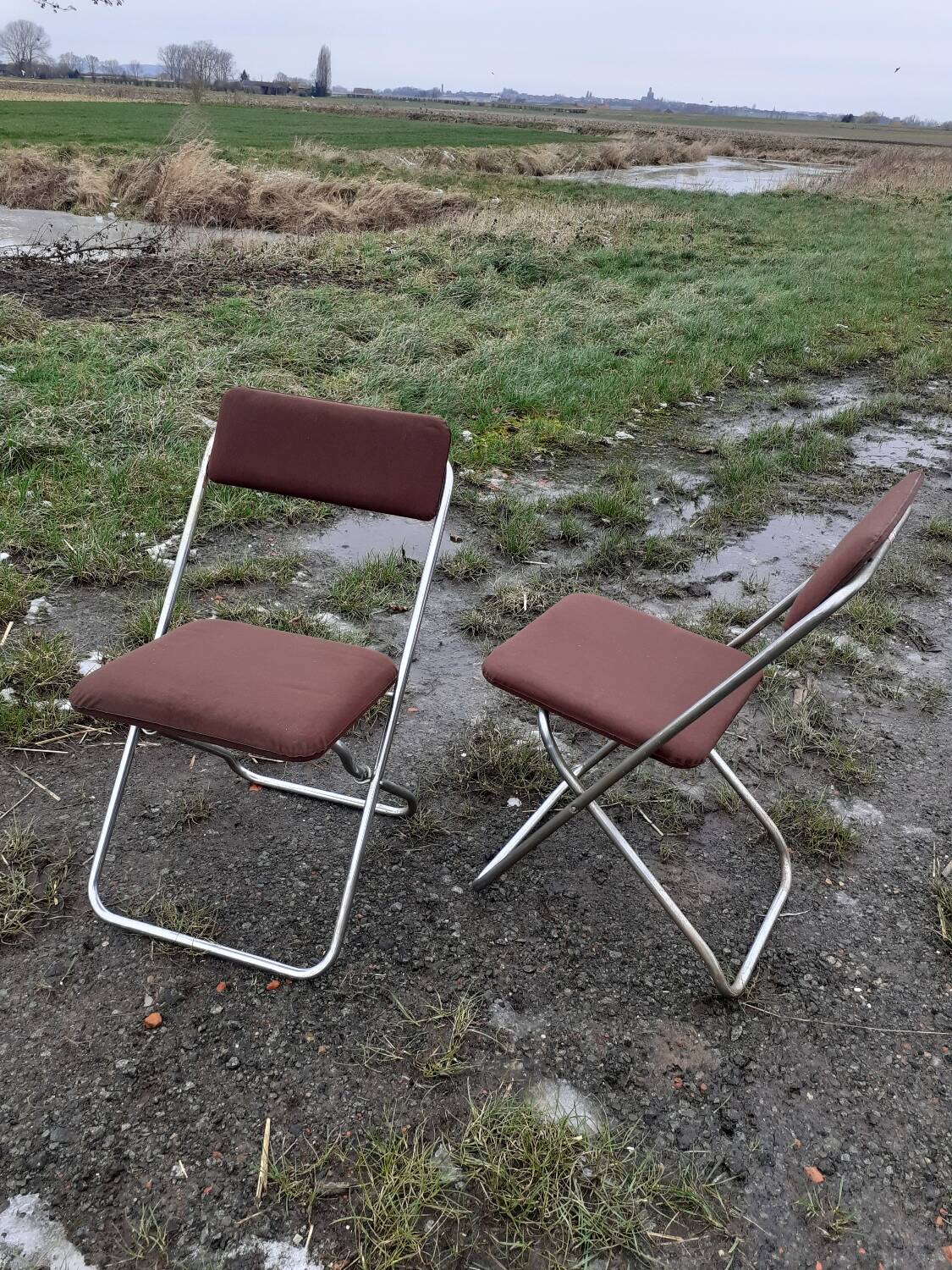 Chaises pliantes