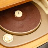 Mid century cabinet with build-in gramophone and radio, 1950´s