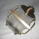 Brass wall light