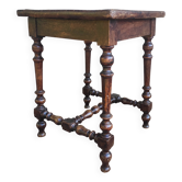 Antique Jacobean style bedside table
