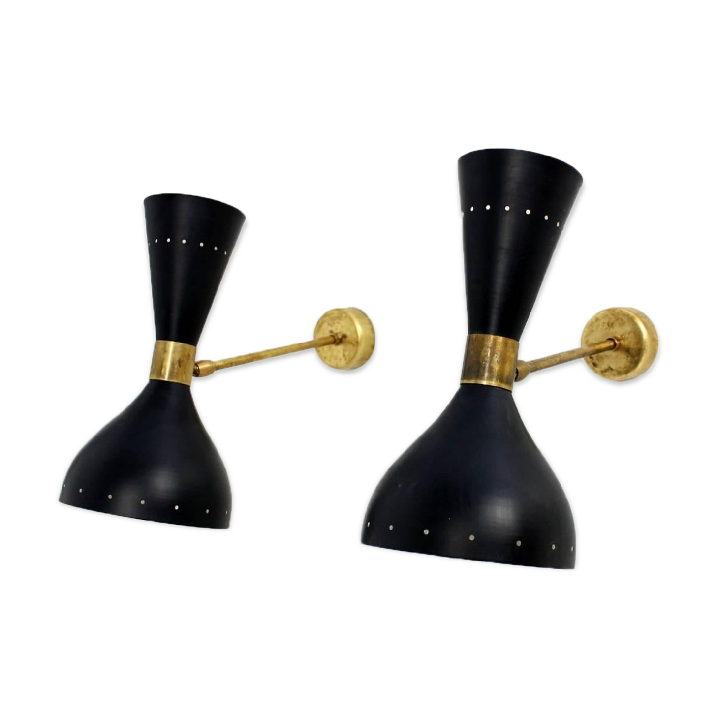 Pair italian sconces 1950