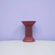 vintage burgundy vase
