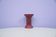 vintage burgundy vase