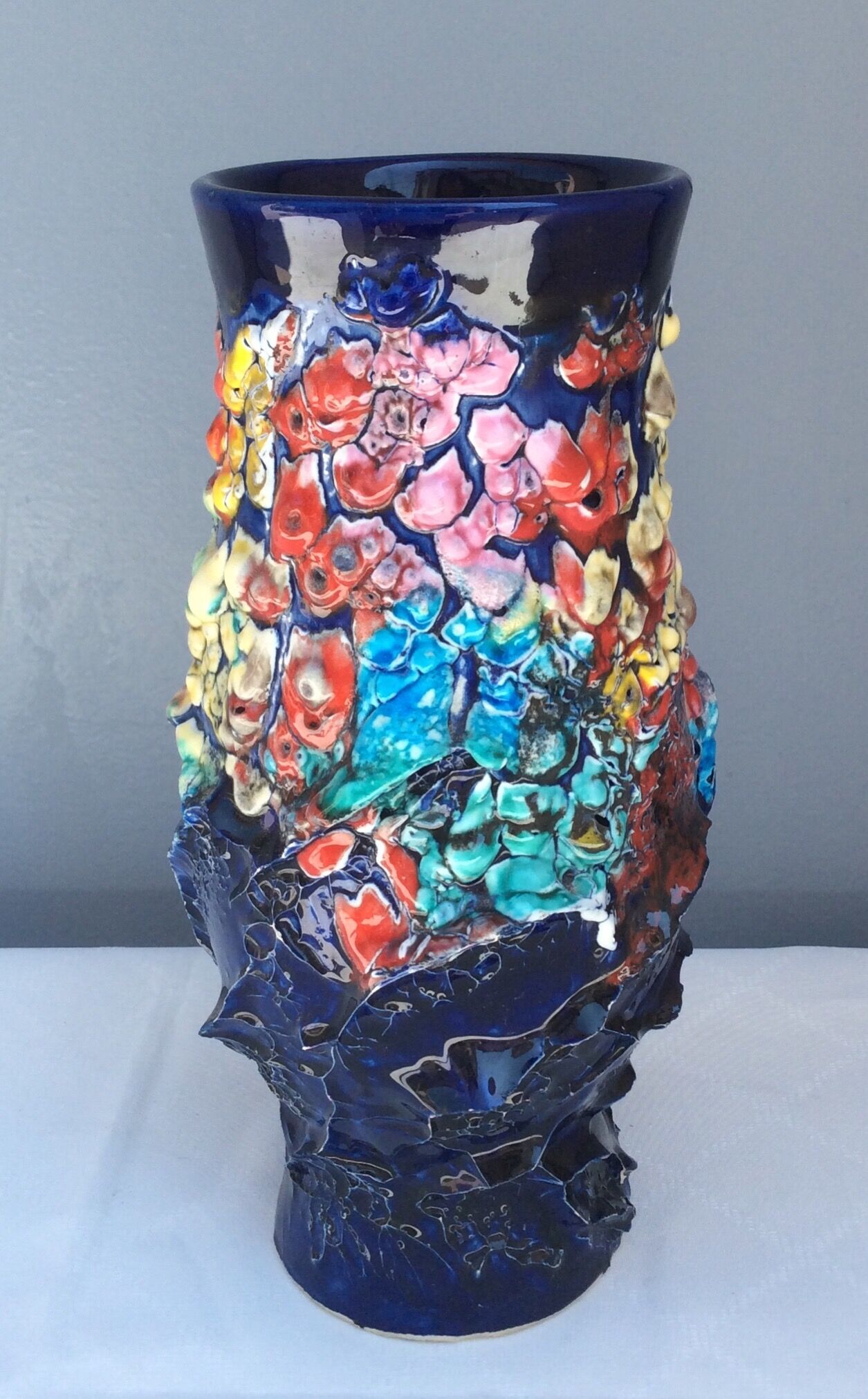 Ceramic Vallauris Vase, 1960s