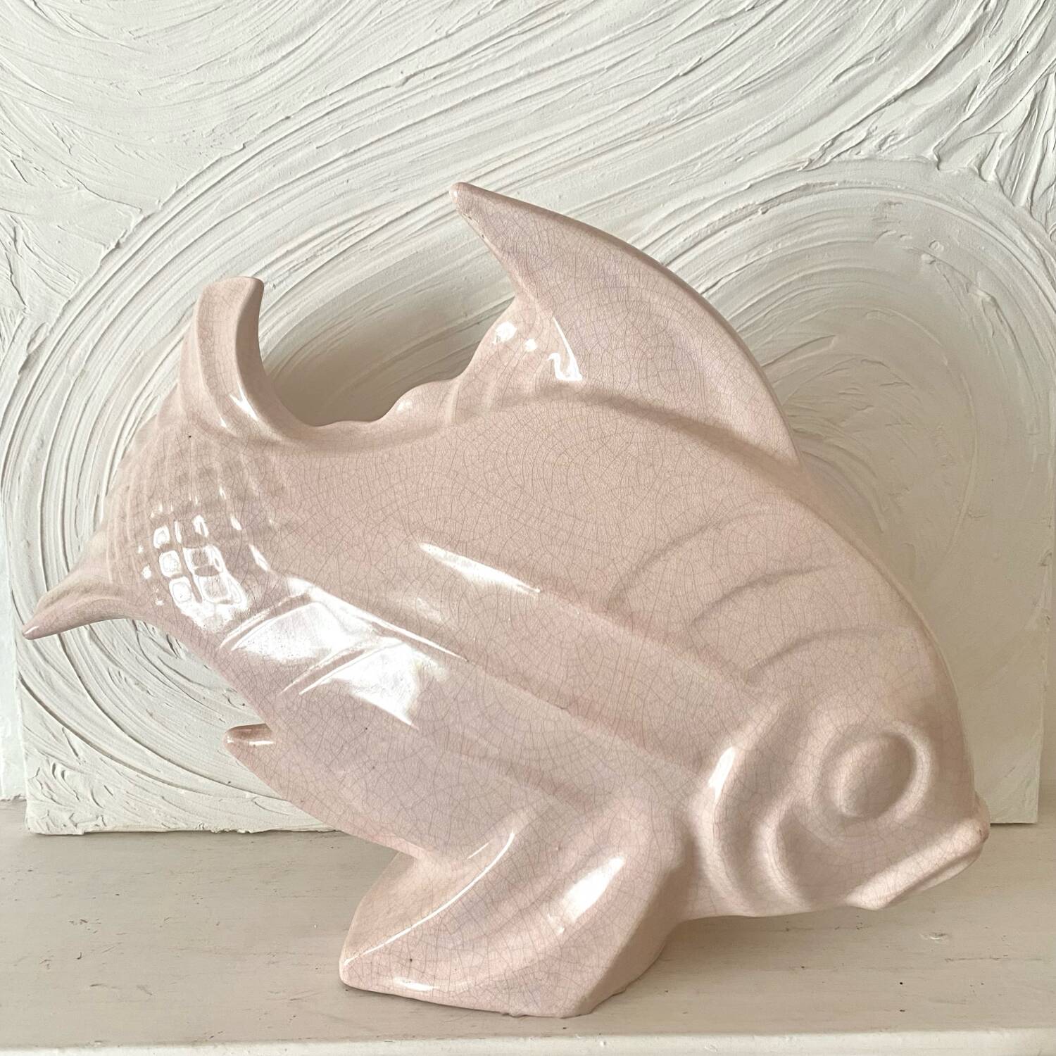 Large ceramic fish Le Jan