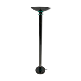 Floor lamp, 80s silver metal