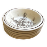 Lot de six  coupelles  Pinewood anglaises