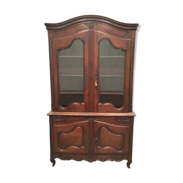 Buffet 2 corps Louis XV en noyer