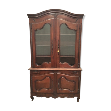 Buffet 2 body Louis XV walnut