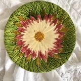 Orchid earthenware plate