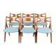 Set Of 6 Dining Chairs Model CH29P By Hans J. Wegner Made By Carl Hansen & Søn From 1950s